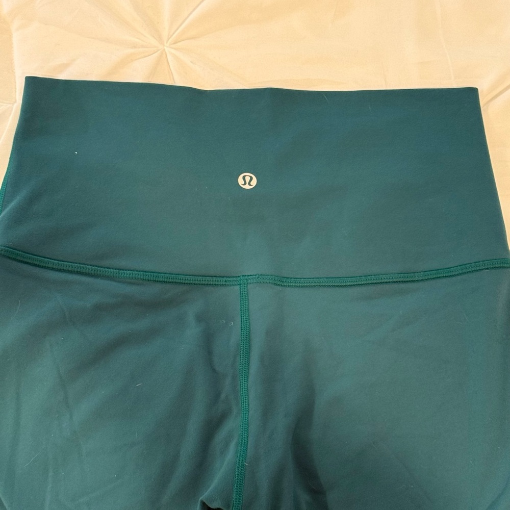 lululemon athletica Green Leggings High-Performance